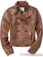 leather fashion jacket for womens