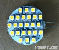 Flat LED G4 light 24XSMD3528 12V 1.5W 120lm