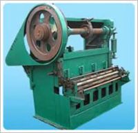 Expanded metal mesh machine