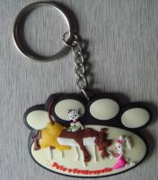 PVC keychain