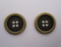 one part metal button