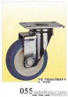 Medium duty Caster elastic rubber caster CASTER