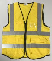 Factory Sale Safety Vest Multi Functional Pockets Security Protection Reflective Vest Safety Clothing