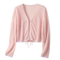 2026 Lady's Woollen Sweater Wool blended lurex yarn