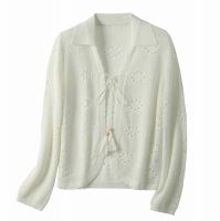 2026 Lady's Woollen Sweater Wool blended lurex yarn