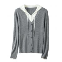 2026 Lady's Woollen Sweater Wool blended lurex yarn