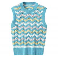 2026 Lady's Woollen Sweater Hollowed-out Vests&Waistcoats