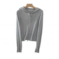 2026 Lady's Woollen Sweater Simple and elegant hooded clothing