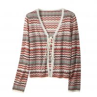 2026 Lady's Woollen Sweater V-neck fashion