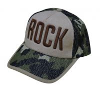 2025 Camouflage Embroidered Flat-brimmed Cap