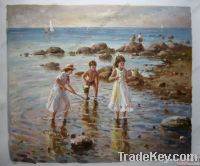 Beach Oil Painting BC238