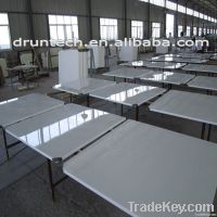 White nanoglass crystallized stone for floor tile