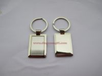 Zinc Ally Rectangle keyring