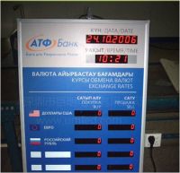 LED Bank Rate Display