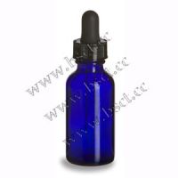 glass essential oil bottle