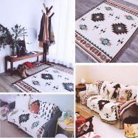 Woven Sofa Coach Throw Blanket With