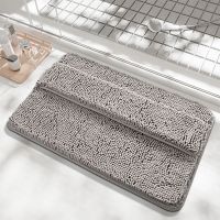 Bathroom Rugs Thick Chenille Bath Mats