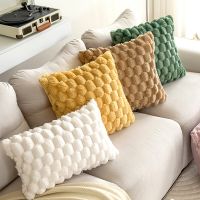 Wholesale Snowflake Velvet Solid Color Pillow