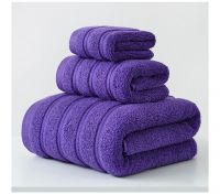 100% Cotton Solid Color Bath Towel