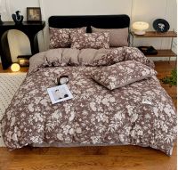 Tufted Twin Comforter Set Beige Boho