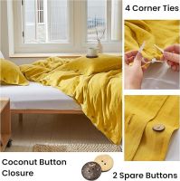 Duvet Cover Set King Size Coconut