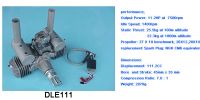 DLE 111 111CC Petrol Gasoline Powered