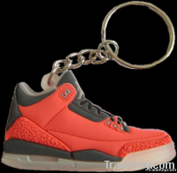 Sneaker Shaped PVC keychain