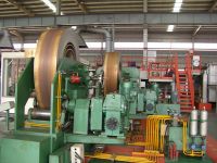 Horizontal continuous casting machine for brass and copper ally strip