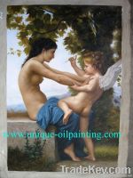 oil painting, Bouguereau oil painting