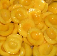 canned yellow peach