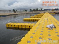 Floating bridge, floating walkway