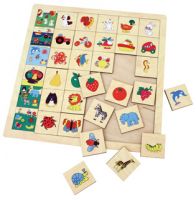 DIFFERENTIATING PICTURES - 30X30CM (WOODEN