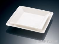 7.5" square dinner plates