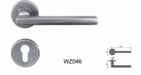 Hollow s-steel lever handle
