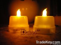 Smokeless Rechargable Round LED Candle Light