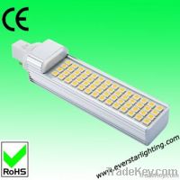 9W 950lm G24 PL LED Lamp with 56pcs 5050 SMD LED