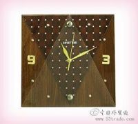 high density board quartz hang clock