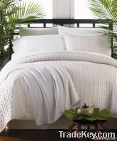 White Full Size Bamboo Bed Set