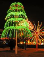 LED Fireworks Tree Light