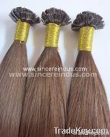 Human Hair Pre-bonded Flat Shape Hair Extension