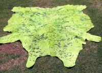 COWHIDE ACID WASH