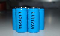 Li-ion rechargeable battery LIR123A