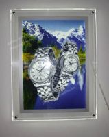 Olny 11mm thickness LED slim light box - Edlite crystal slim light box