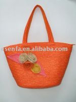 fashion straw handbag