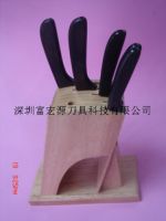 ceramic knife3-6"wood crack