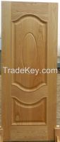 moulded hdf door skin ash veneer