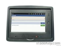 Car tablet PC with touch screen, android OS, mounting bezel