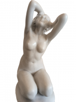 Viet Nam Marble Girl Statue - Tu