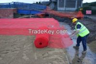 HDPE PROTECTION NET AND WOVEN WARNING TAPE