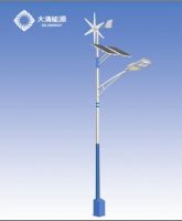 Wind-solar hybrid street lighting